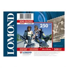 Фотобумага Lomond 1103306 A6, 250 г/м2, 500 л., покрытие - полуглянцевая